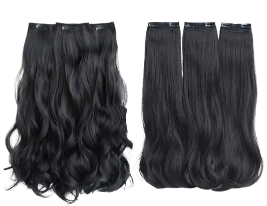 3 Long Hair Patch Extensions