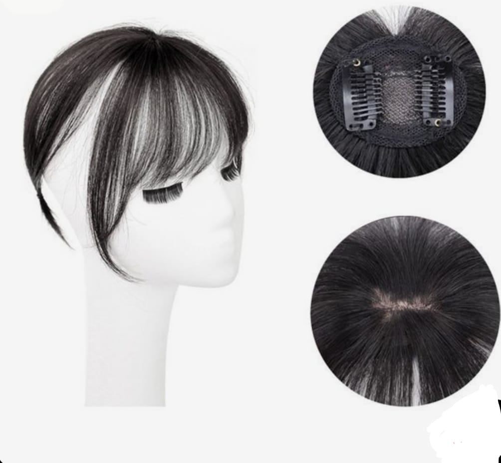Clip In Bangs With Scalp Coverage