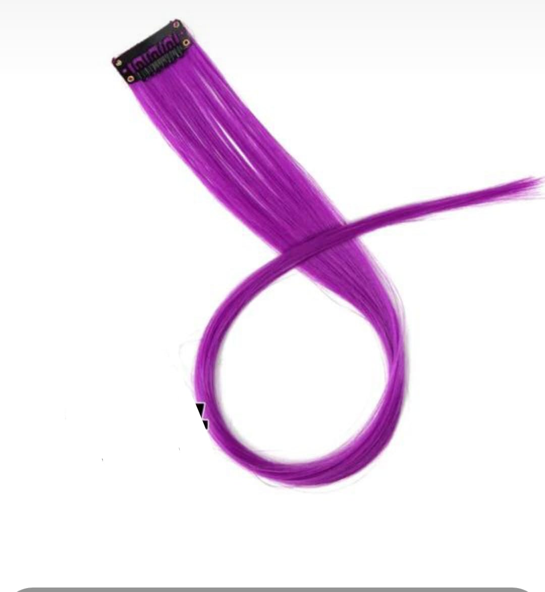 Dark Pink Hair Strands