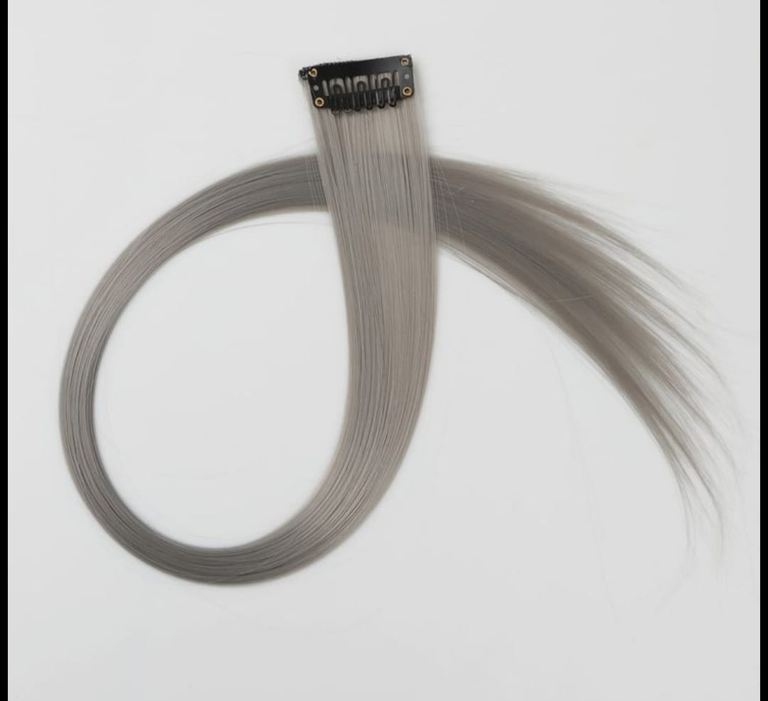 Silver Hair Strands