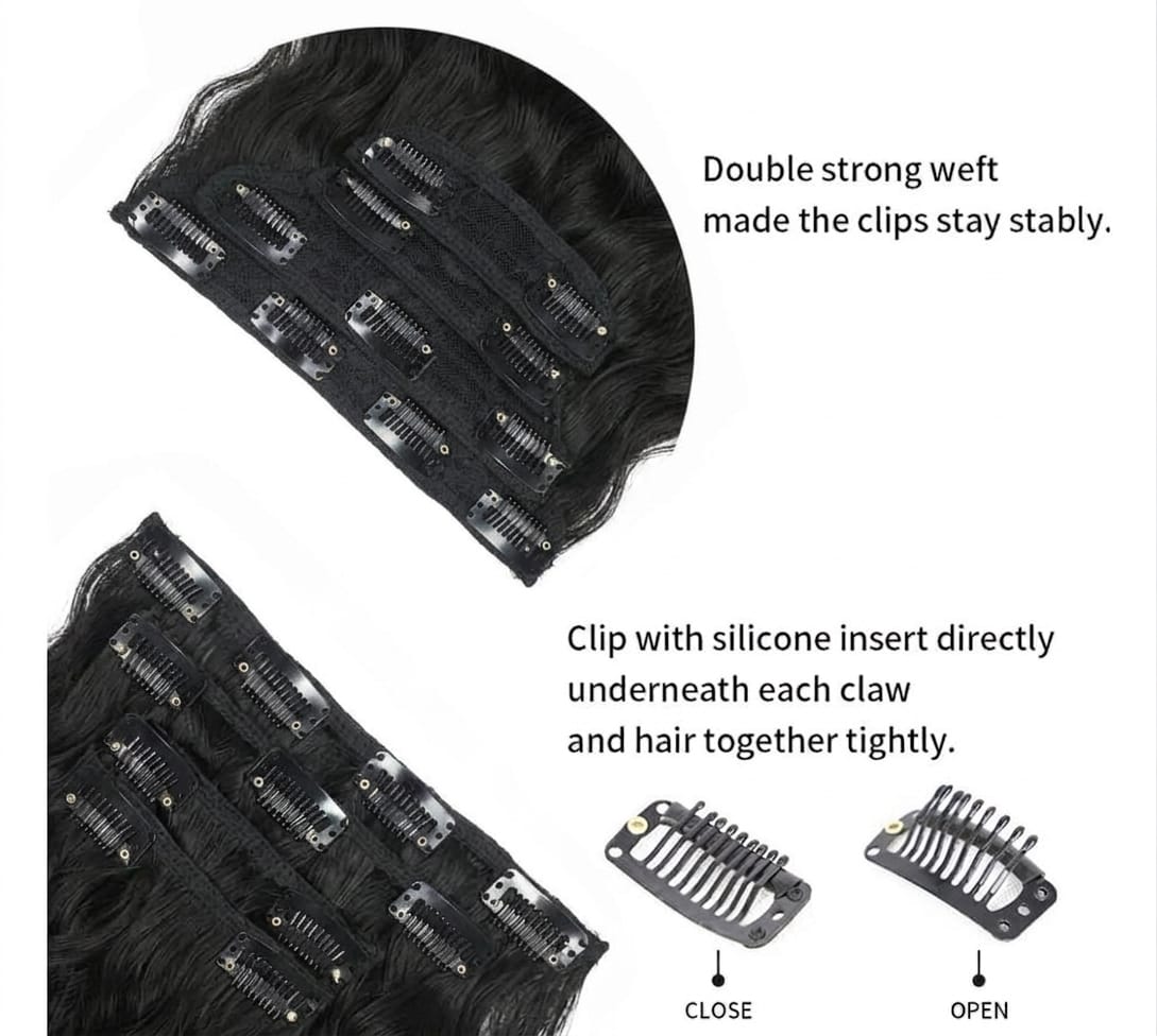 11 Clip In Beach Waves Extension