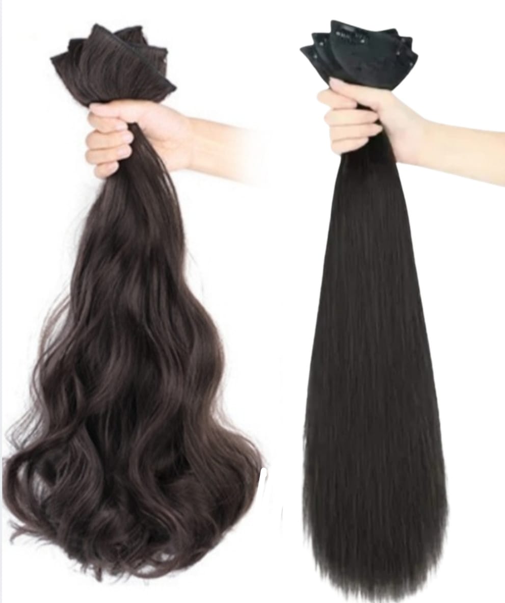 3 Long Hair Patch Extensions
