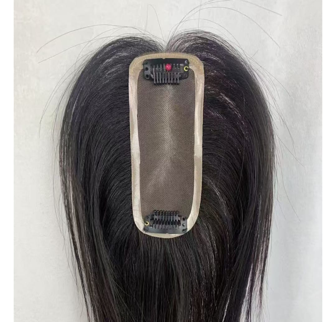 Human Scalp Line Topper 2.5×5 - Silk Base