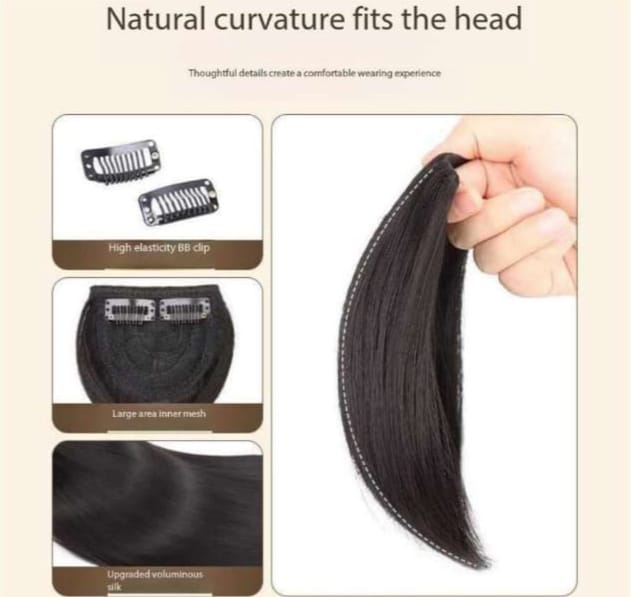 Moveable Front Hair Topper