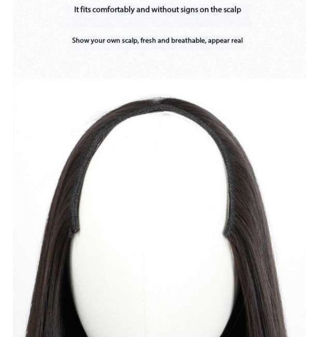 Half Head Wig
