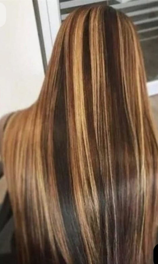Blonde Hair Strands