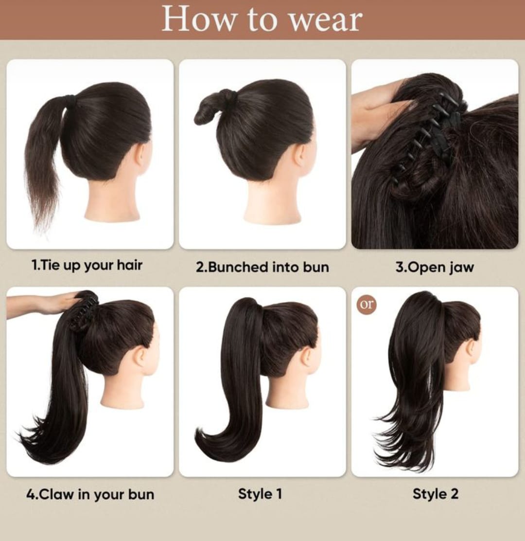 Straight Catcher Ponytail