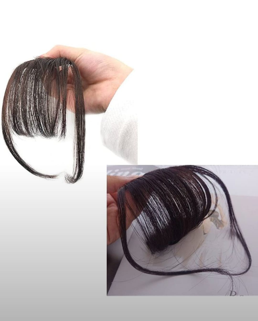 Wispy Clip In Bangs
