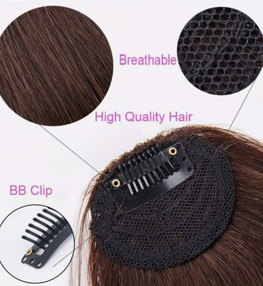 Wispy Clip In Bangs