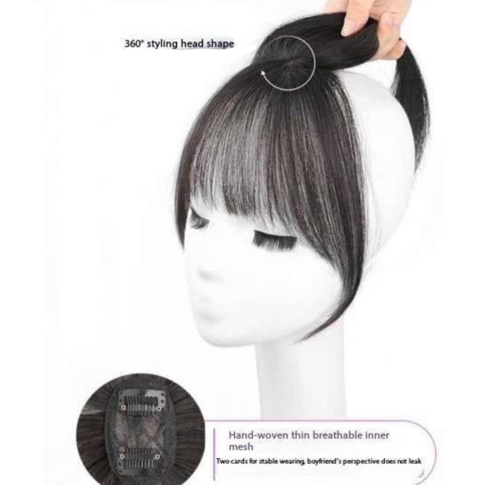 Clip In Bangs With Scalp Coverage