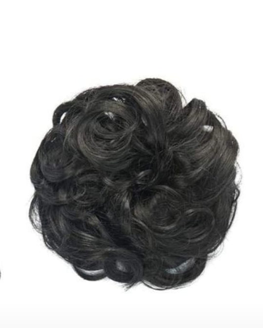 Flower Clip In Bun