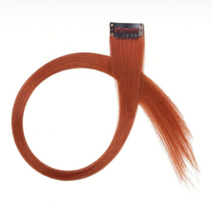 Orange Hair Strands